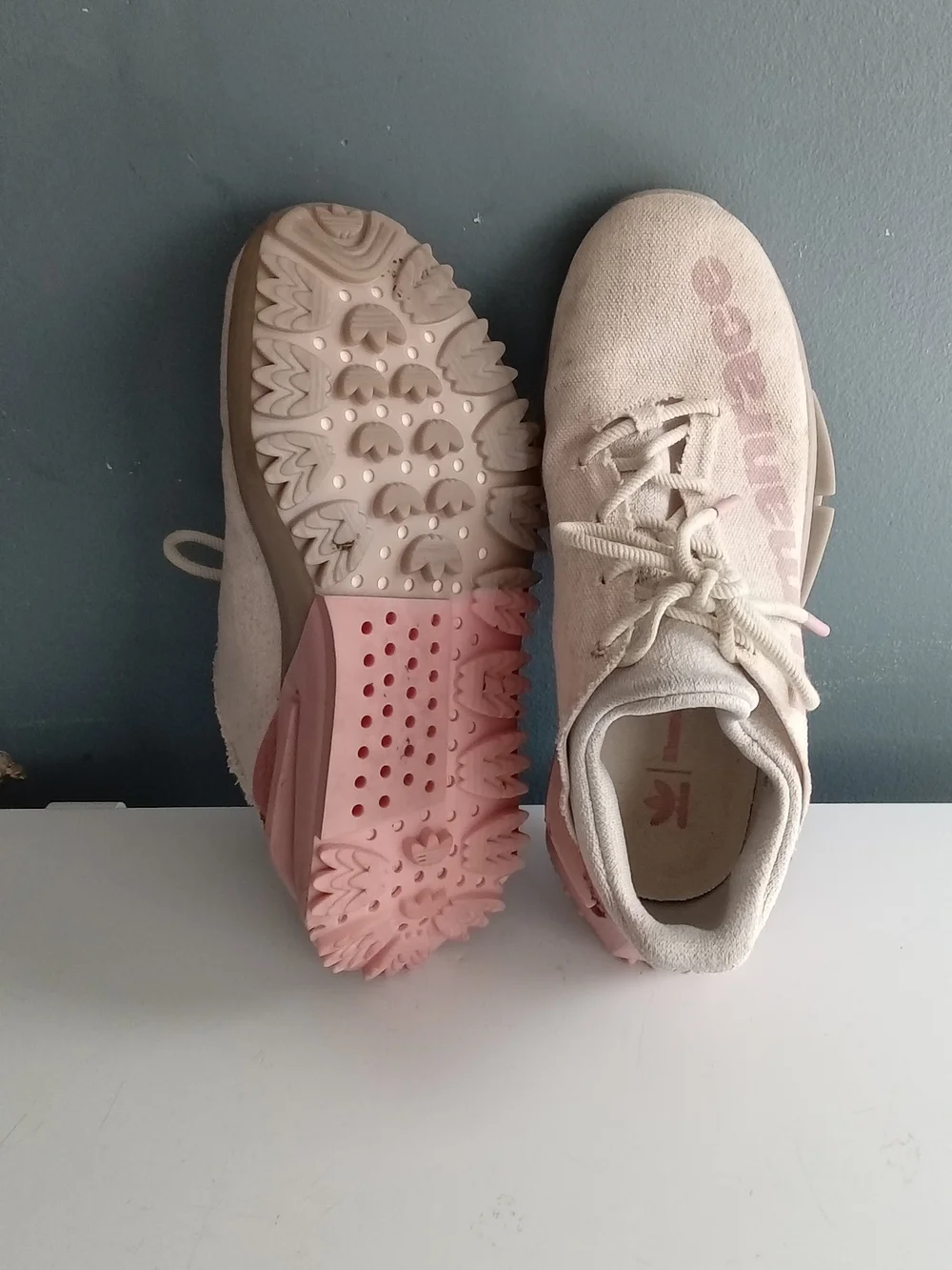 Adidas Pharrell Williams Humanrace NMD S1 RYAT Pink Tan Sneakers HP2642